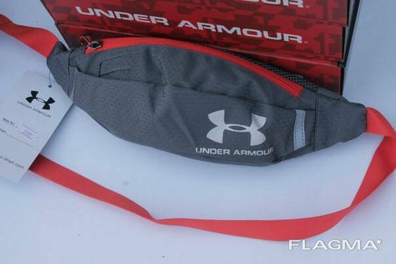 Поясная сумка Under Armour (серая) сумка на пояс | Зображення 3