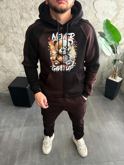 Спортивний костюм утеплений дтф | Зображення 1