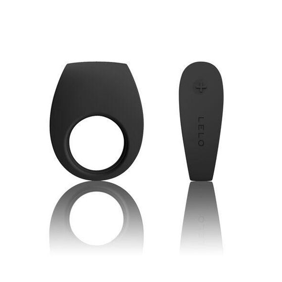 Ерекційне кільце з вібрацією LELO Tor 2 Black для пар, посилення ерекції та спільної насолоди | Зображення 3