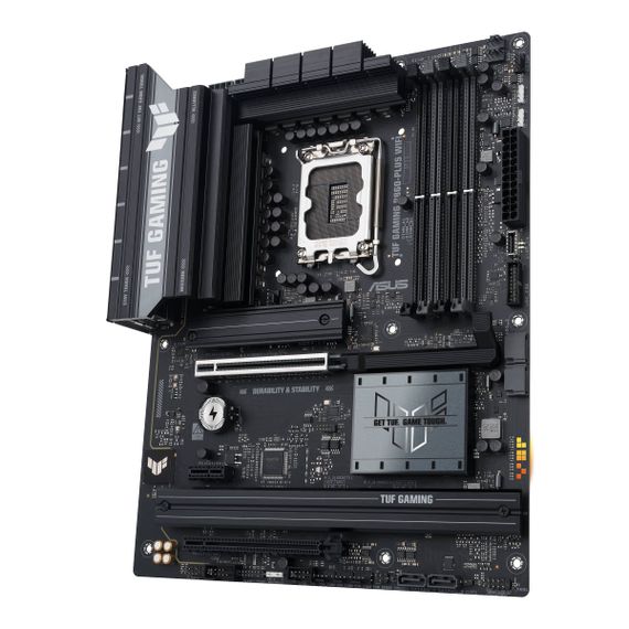 Материнcкая плата ASUS TUF GAMING B860-PLUS WIFI s1851 B860 2xDDR5 M.2 DP HDMI USB Type-C Wi-Fi BT ATX 90MB1JL0-M0EAY0 | Зображення 3