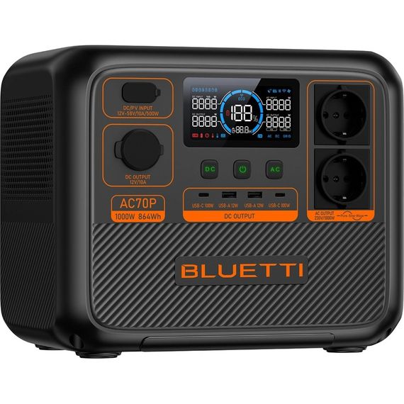 Зарядна станція BLUETTI AC70P 1000W (AC70P) | Зображення 1