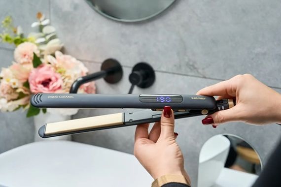 Выпрямитель для волос ZELMER ZHP2300 60 Вт черный | Зображення 6