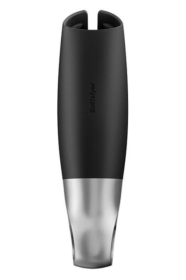 Смарт-мастурбатор Satisfyer Power Masturbator для використання на верхній половині пінису, чорний Sex Aura | Зображення 8