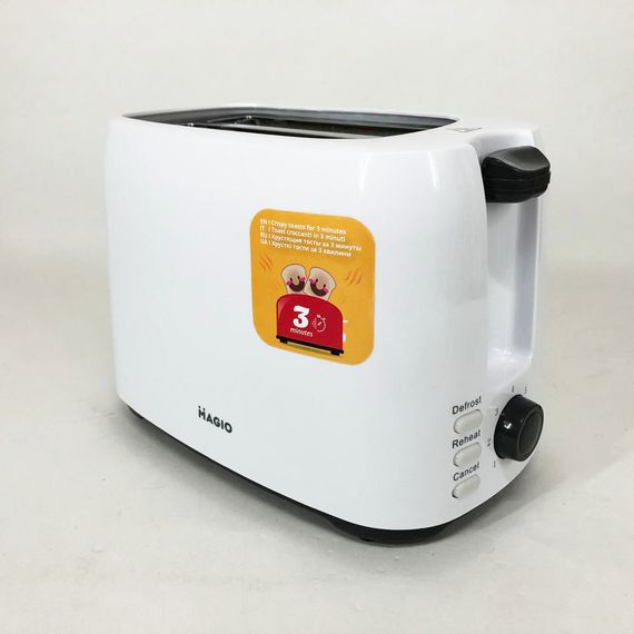 Тостер MAGIO MG-278 830 Вт, універсальний тостер, тостер кухонний для дому, тостерниця, сендвіч-тостери | Зображення 6