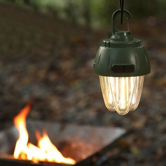 Фонарь кемпинг вольфрамовая лампа на солнечной батарее 899-SMD(RGB)+COB VA-34 | Зображення 1