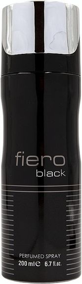 Дезодорант Fragrance World Fiero Black чоловічий дезодорант 200мл 200 мл