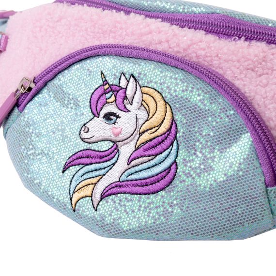Сумка-бананка YES SP-35 Unicorn 559706 7х13х32 см | Зображення 1