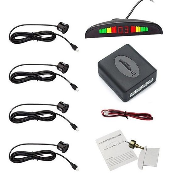 Парковочная система на 4 датчика парковки парктроник Assistant Parking Sensor PU-67