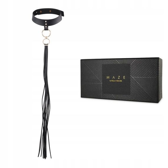 Чокер Bijoux Indiscrets MAZE - Tassel Chocker Black | Зображення 6