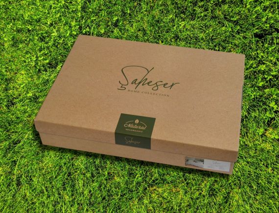 Постільна білизна Saheser Naturel 200 х 220 см Avva Yesil | Зображення 6