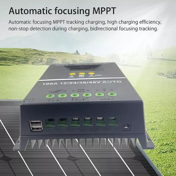 Контроллер заряду KLD mppt 60a 12v 24v 36v 48v до 100 вольт | Зображення 4