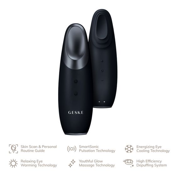 Енерджайзер для очей GESKE Warm&Cool Eye Energizer 6в1 black | Зображення 1