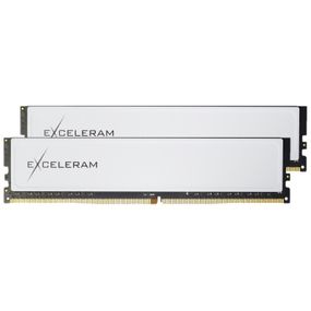 Модуль памяти для компьютера DDR4 16GB (2x8GB) 3200 MHz White Sark eXceleram (EBW4163222AD)