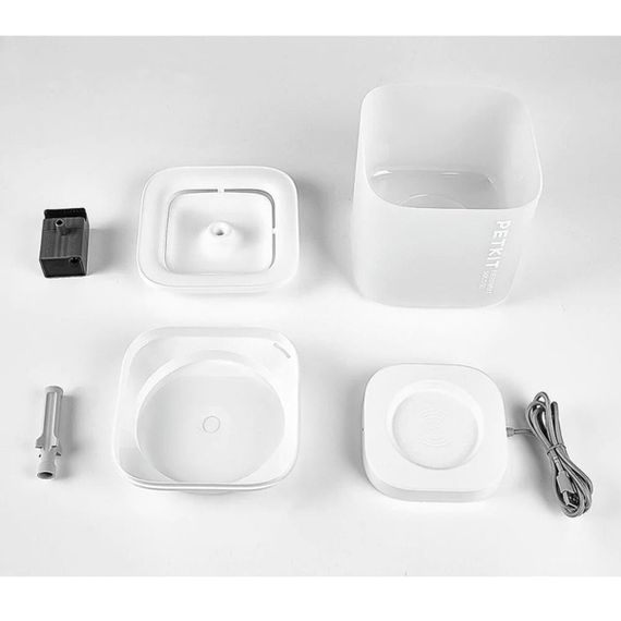 Поїлка-фонтан для собак та котів Petkit Eversweet Solo Se Smart Pet Drinking Fountain, 1.8 л, білий | Зображення 3