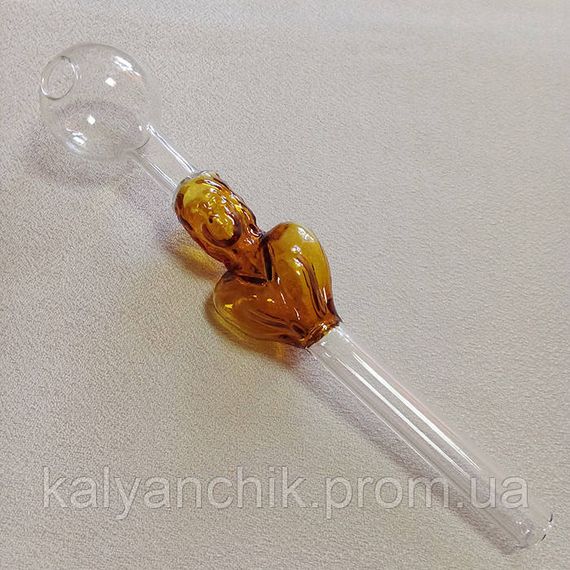 Скляна трубка Lady Oil Orange