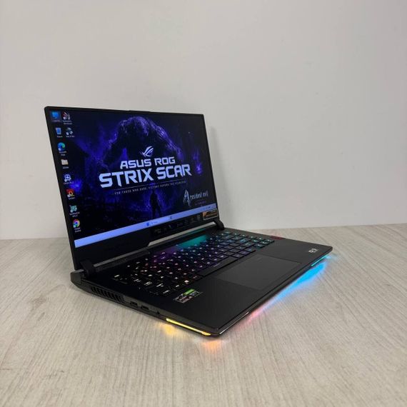 Игровой ноутбук ASUS ROG Strix SCAR 15 G533QS / 15.6” (1920×1080) IPS / AMD Ryzen 9 5900HX (8 (16) ядер по 3.3 - 4.6 GHz) / 16 GB DDR4 / 512 GB SSD / nVidia GeForce RTX 3080, 16 GB GDDR6, 256-bit б/у | Зображення 4