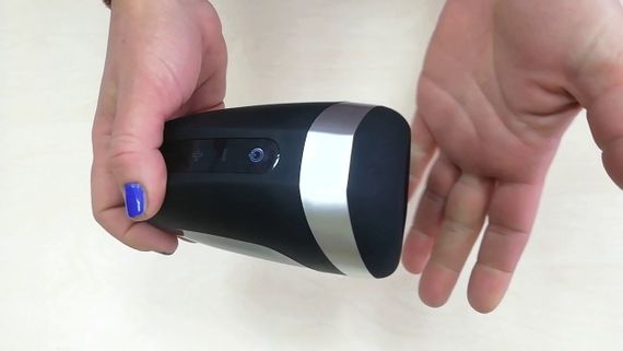 Мастурбатор Satisfyer Men Heat Vibration імітатор мінету, підігрів та вібрація, стимуляція головки | Зображення 2