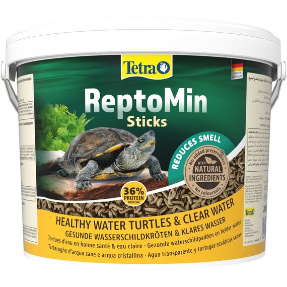 Корм Tetra ReptoMin для черепах палички 2,8 кг/ 10 л