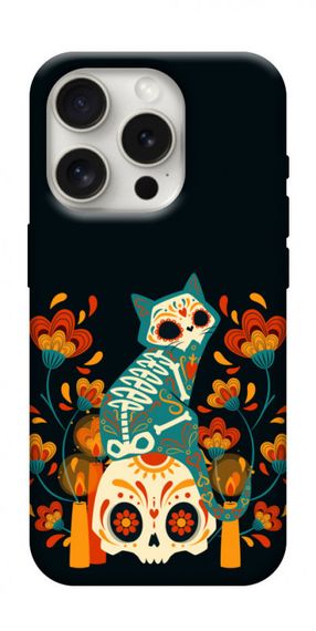 Чохол з картинкою Bones and Blooms для Apple iPhone 16 Pro (6.3")