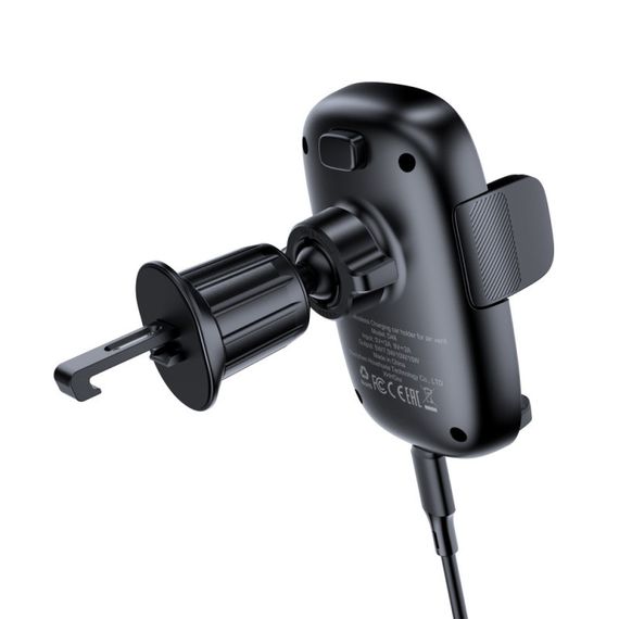 Автотримач з БЗП Acefast D48 Air Vent 15W Black | Зображення 3
