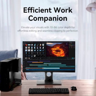 Кабель мультимедийный DisplayPort M to DisplayPort M 5.0m V1.2 4K60Hz Vention (HAKBJ) | Зображення 1