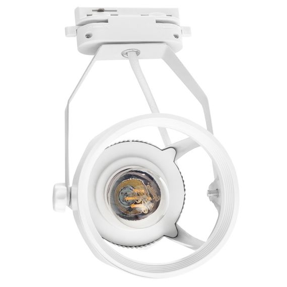 Светильник трековый поворотный KW-23 E27 WH | Зображення 5