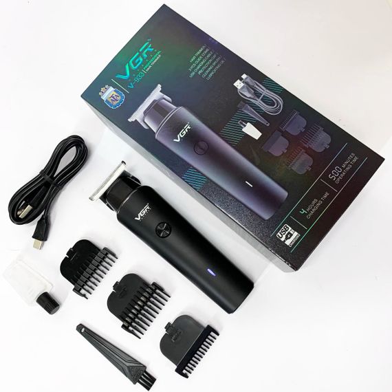 Акумуляторний триммер для стрижки волосся VGR V-933, Тример набір для стрижки волосся та для гоління | Зображення 2