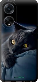 Чохол на Oppo A98 Димчастий кіт "825b-3115-2448"