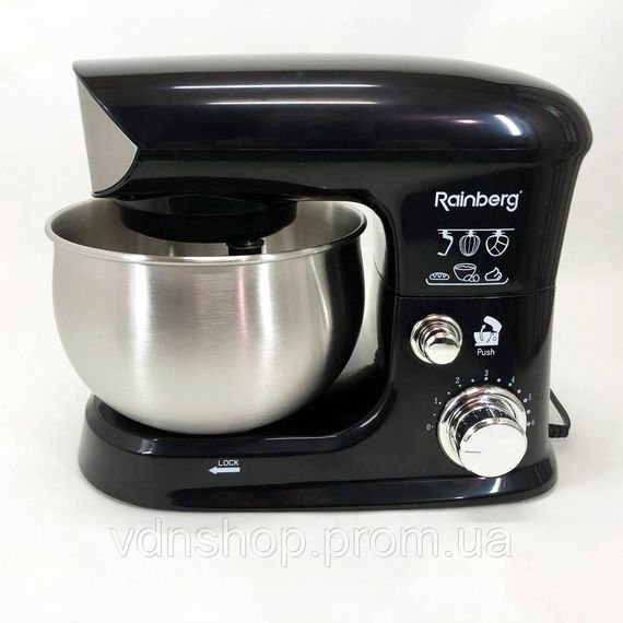 Кухонный миксер для теста ручной Rainberg, Удобный миксер для кухни для крема лица ZJ-83 | Зображення 8