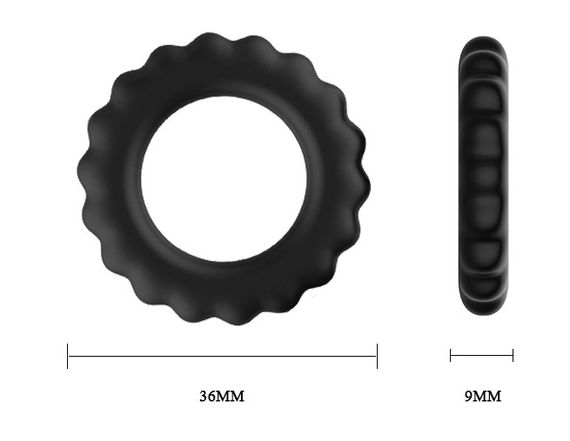 Набір з 3 ерекційних кілець LyBaile Titan, BI-210148 Sex Aura | Зображення 4