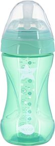 Детская Антиколиковая бутылочка Nuvita NV6032 Mimic Cool 250мл зеленая (NV6032GREEN)