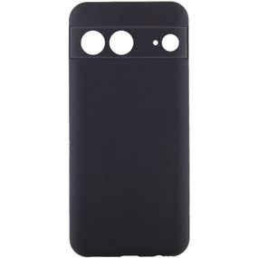 Чохол Silicone Cover Lakshmi Full Camera (AAA) для Google Pixel 7a Чорний / Black