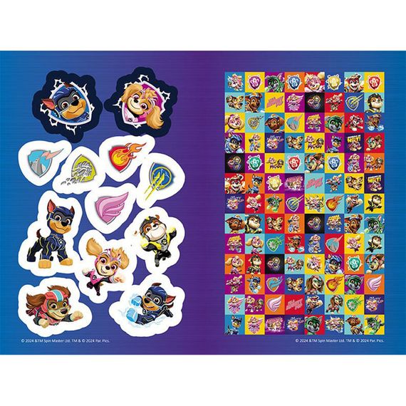 Кольорові пригоди з наклейками Суперздібності щенят 237005 Щенячий Патруль | Зображення 1