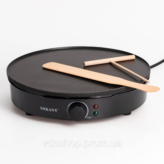Блинница электрическая Sokany SK-BBQ-842 электроблинница Ø30 см автоматическая блинница для дома профессиональная | Зображення 7