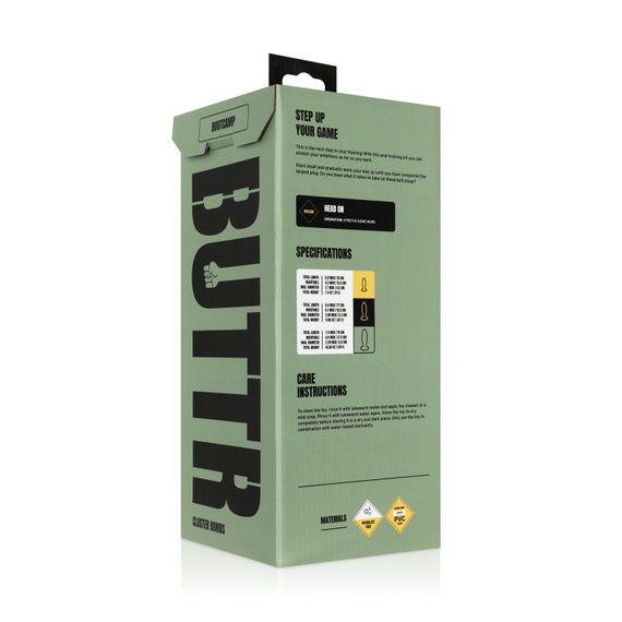 Набір анальних пробок BUTTR - Cluster Bombs Anal Training Set | Зображення 7