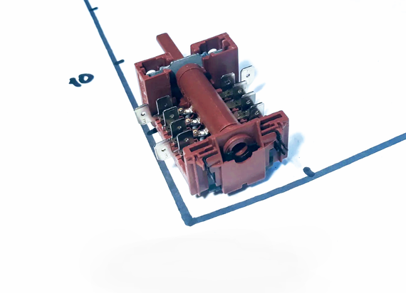 Переключатель пятипозиционный ПМ 82 04 05 Gottak (Испания) | Зображення 2