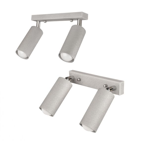 Світильник MSK Electric Tube спот із поворотними механізмами MR 1105-2 GR | Зображення 1