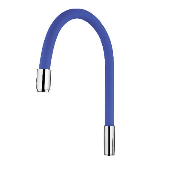 Излив для смесителя гибкий синий Mixxus Premium (MI0563)