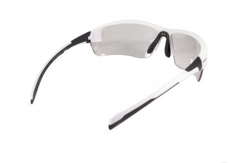 Окуляри фотохромні (захисні) Global Vision Hercules-7 White Photochromic (clear), фотохромні прозорі в білій оправі | Зображення 4