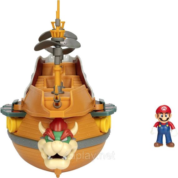 Ігровий набір Super Mario Deluxe Bowser's Airship літаюча фортеця Боузера | Зображення 2
