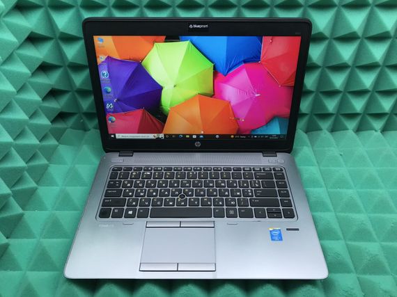 Ультрабук Б-класс HP EliteBook 840 G2 / 14" (1920x1080) IPS / Intel Core i7-5600U (2 (4) ядра по 2.6 -3.2 GHz) / 8 GB DDR3 / 240 GB SSD / Intel HD Graphics 5500 / Fingerprint б/у | Зображення 1