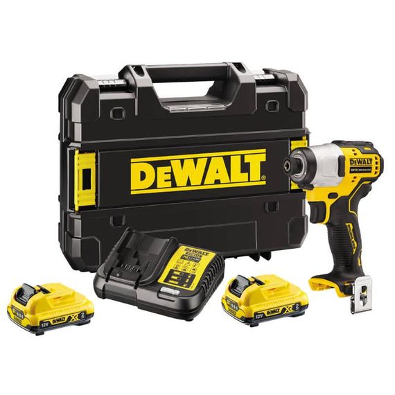 Шуруповерт аккумуляторный ударный бесщеточный 163Нм DeWALT DCF801D2 | Зображення 3