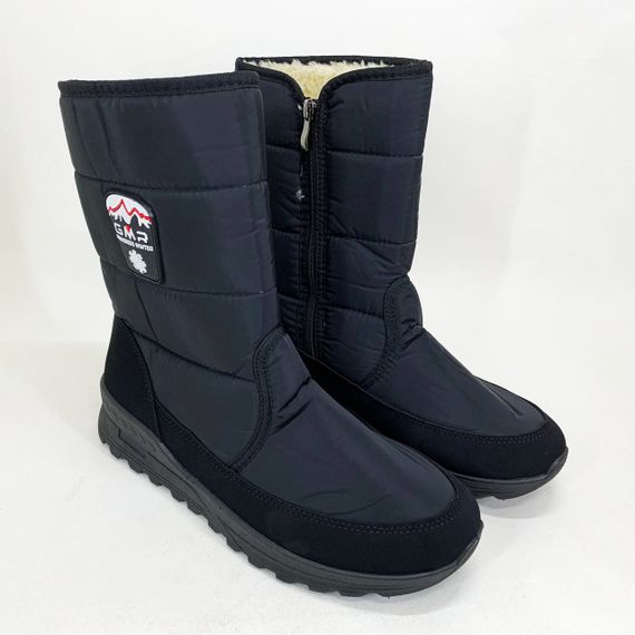 Бурки низькі 42р 27, 5см, Чоловіче полегшене взуття, Зручні робочі чоботи, Чорні черевики для роботи HK-17 | Зображення 3