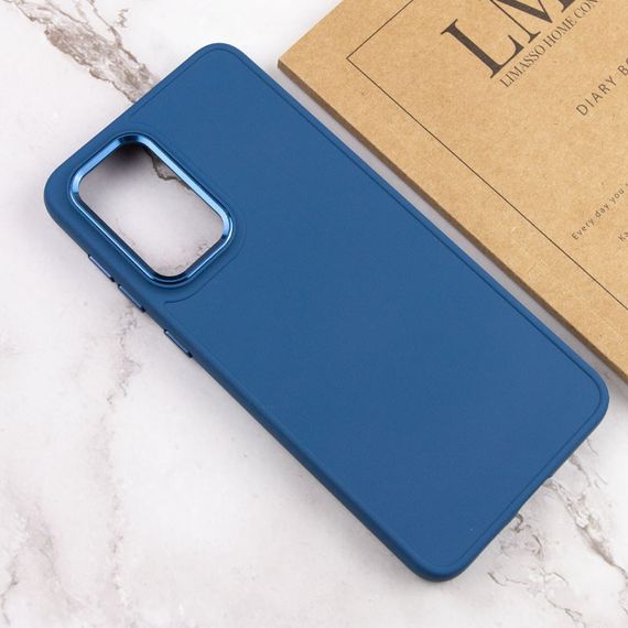TPU чехол Bonbon Metal Style для Samsung Galaxy A53 5G Синий / Denim Blue | Зображення 3