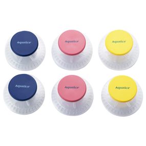 Гачки на вакуумних присосках Aquatica s42 Ø40×40мм кольорові (6шт) (9784281)