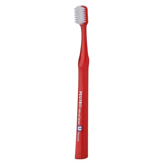 Зубна щітка Pesitro 3180 Flossing, червона | Зображення 1