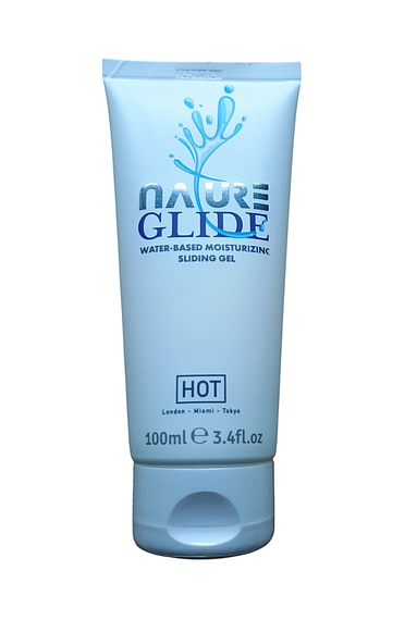 Лубрикант універсальний HOT Naturglide зволожуючий, 100 мл Sex Aura