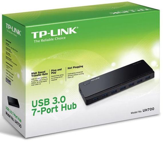 USB-хаб TP-Link UH700 7портов USB3.0 (UH700) | Зображення 2