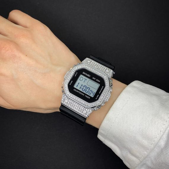 Жіночий годинник Skmei 2000SI Silver | Зображення 4