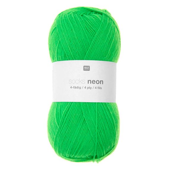 Шкарпеткова пряжа Rico Design Socks Neon, 005 | Зображення 1